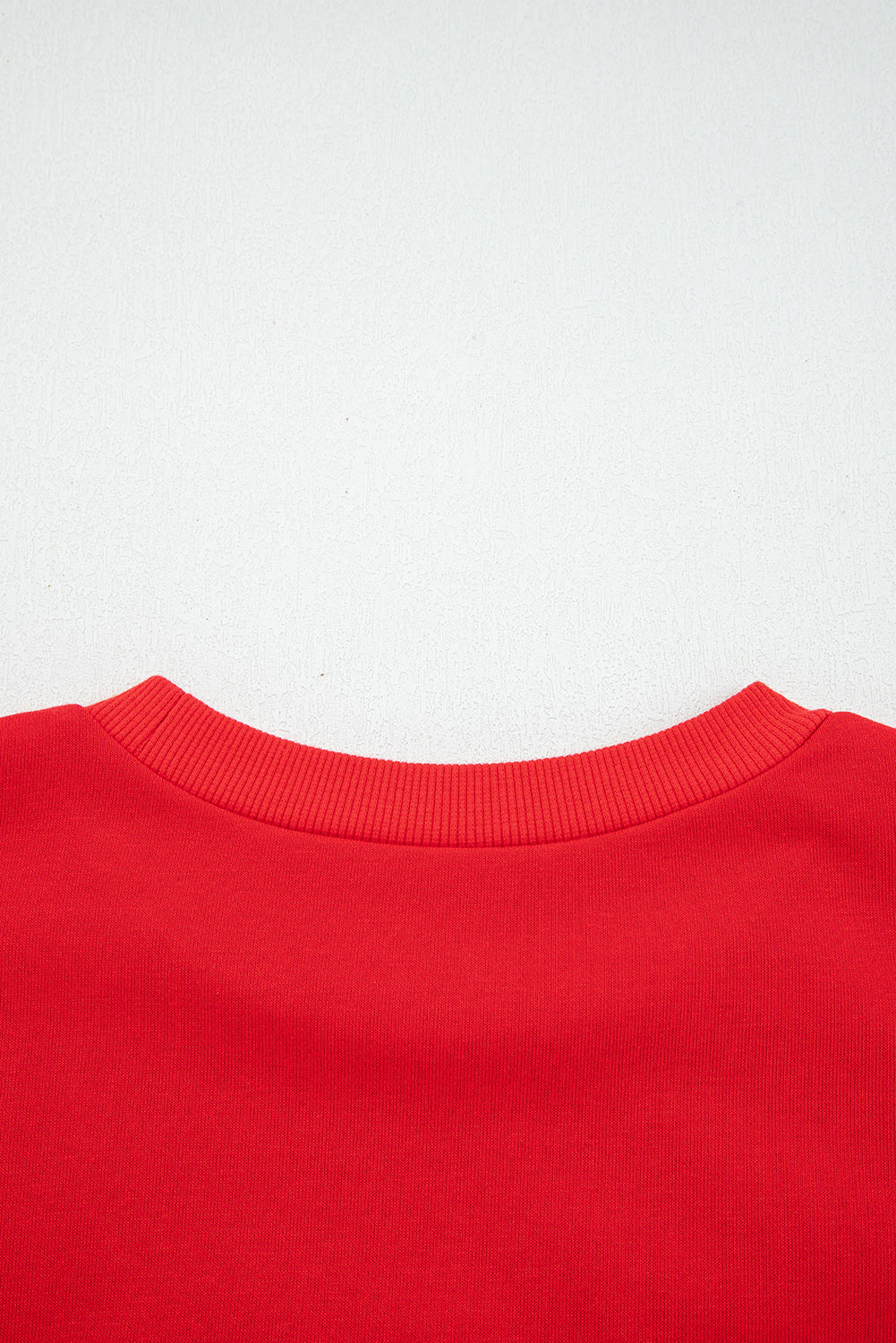 Fiery Red How Bout Them Dawgs Glitter Graphic Sweatshirt