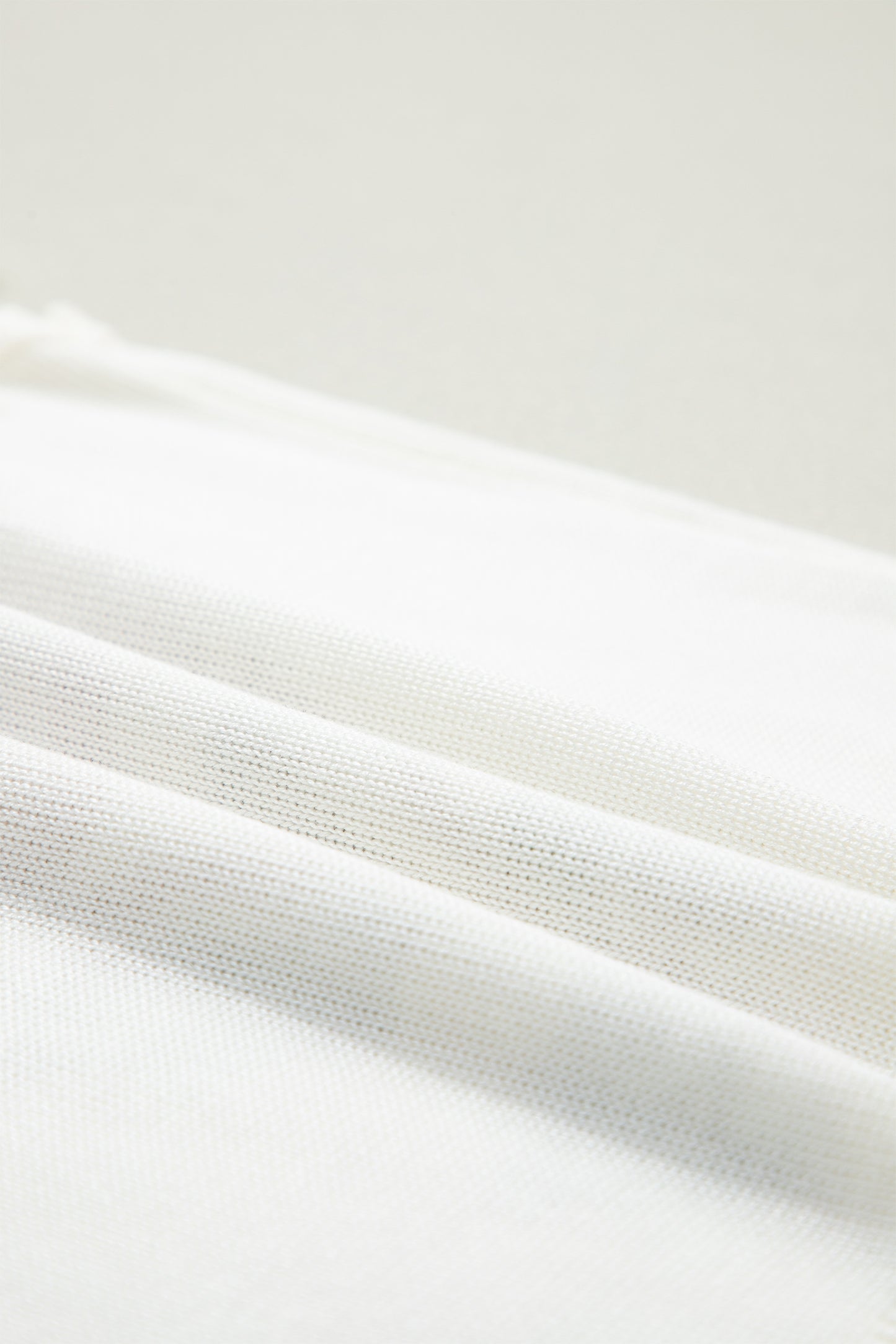 White Retro Floral Print Scalloped Square Neck Knit Sweater Vest