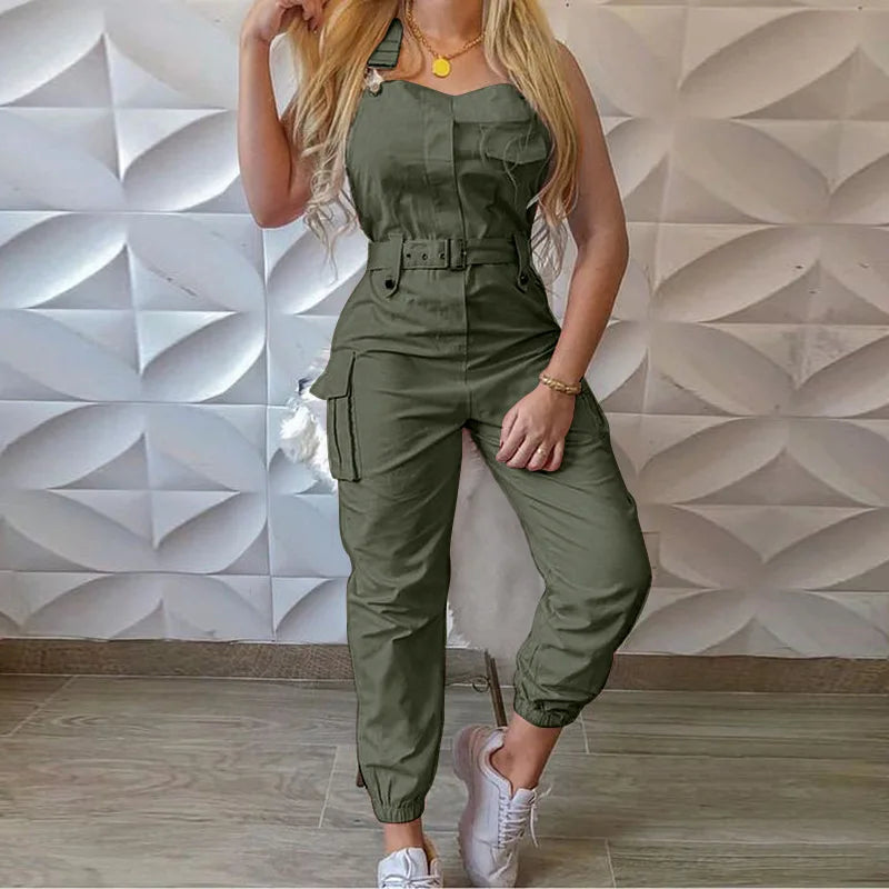 Women Clothing Fashion Summer Bodycon Jumpsuits Pants Girls Clothes One Piece Jumpsuits for Ladies