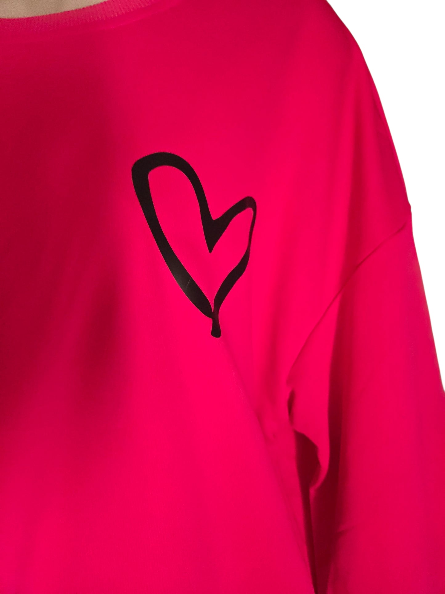 Heart & Breathe "It’s Just a Bad Day, Not a Bad Life" Oversized Crewneck Sweatshirt – Women’s Long Sleeve Pullover