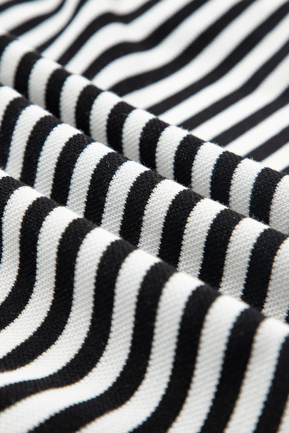 Red Striped Bowknot Backless T-Shirt