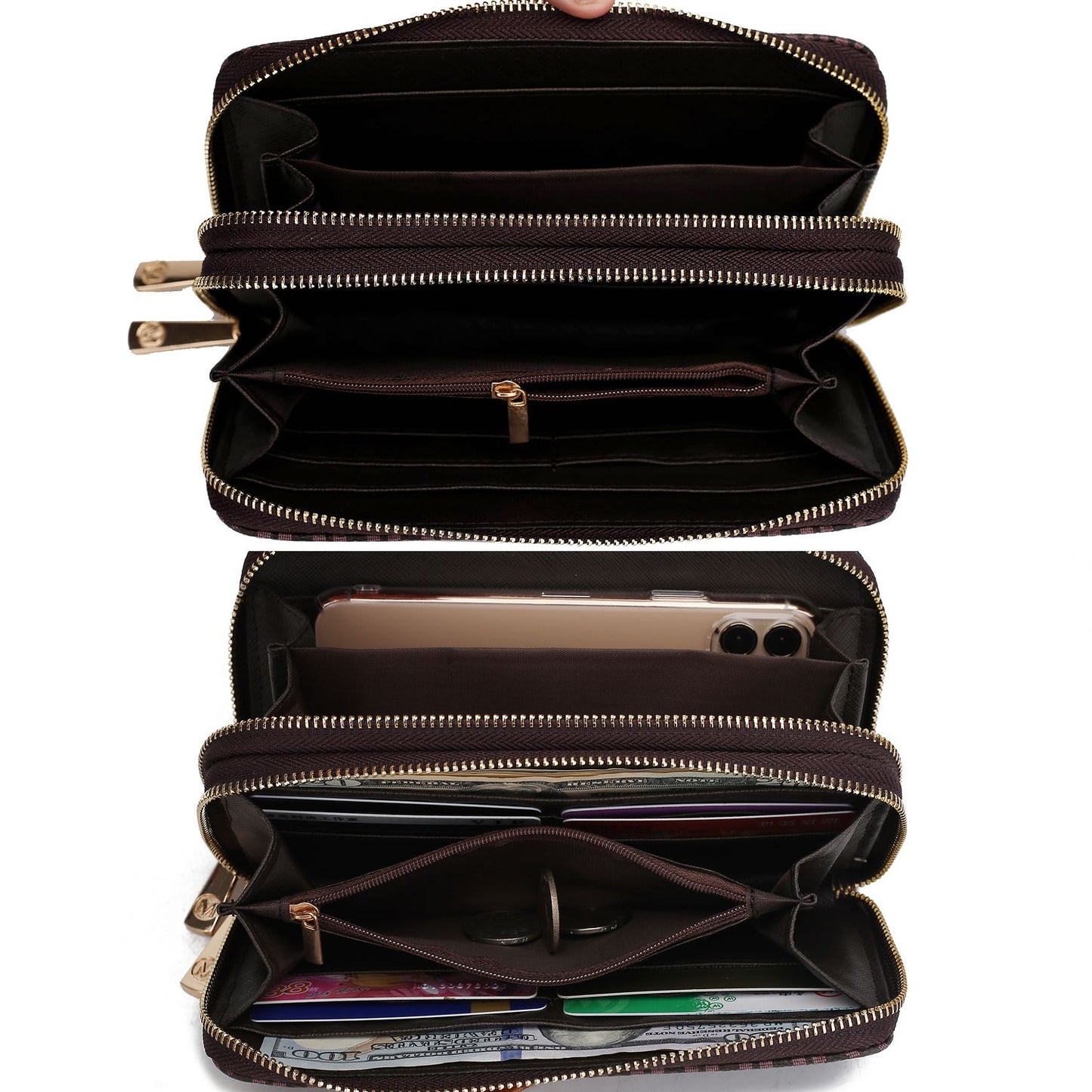 MKF Collection Noemy M Signature Wallet/Wristlet by Mia k