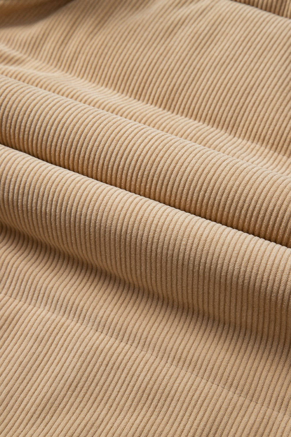 Pocketed Zip Up Turtleneck Vest Coat