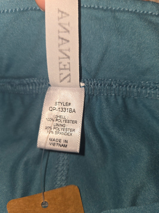Zenana Teal skorts