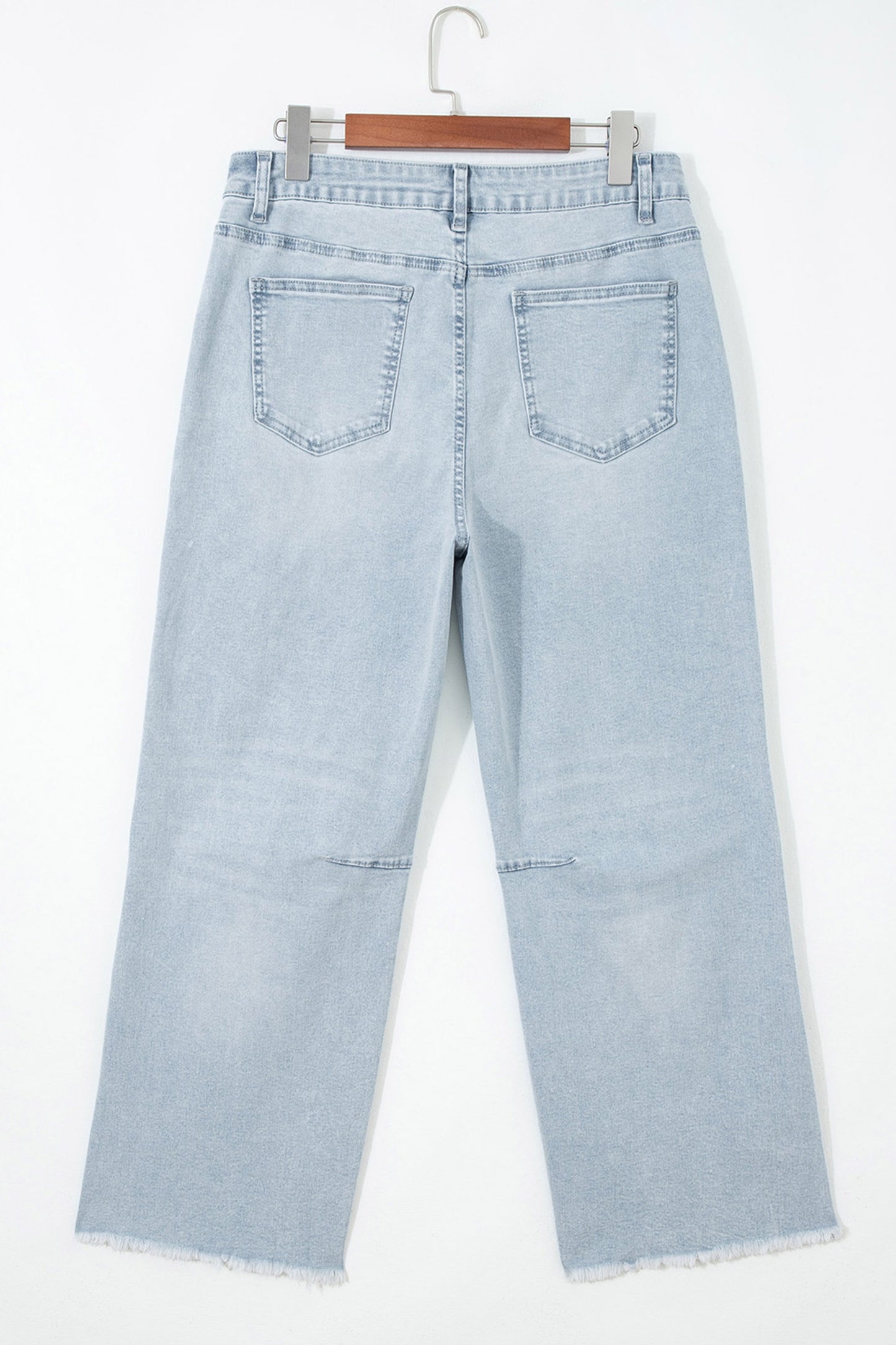 Beau Blue Sequin Pumpkin Patched Graphic Casual Shift Jeans