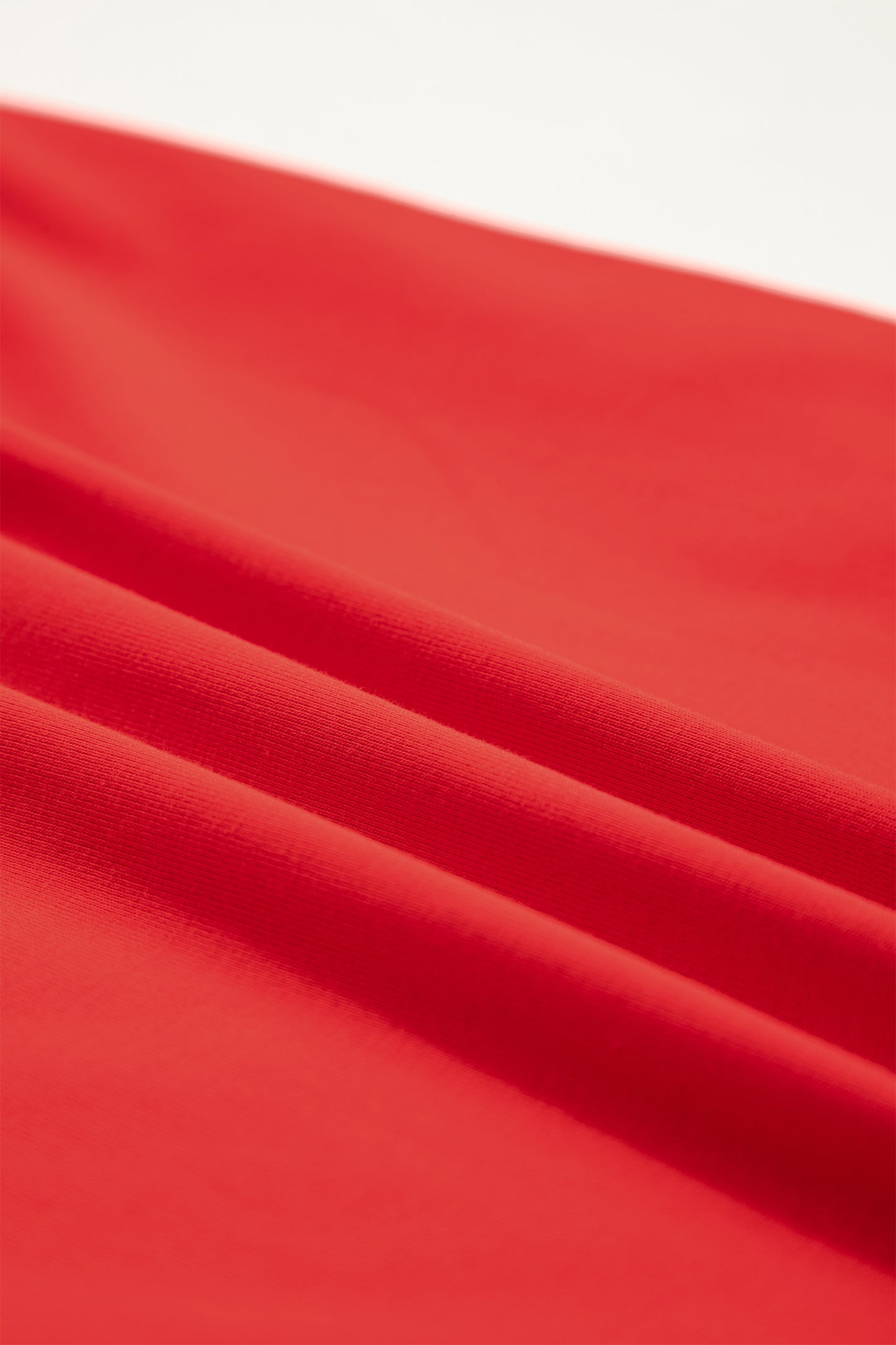 Fiery Red Sequin Trim Stars and Stripes Bow Patched T Shirt Mini Dress