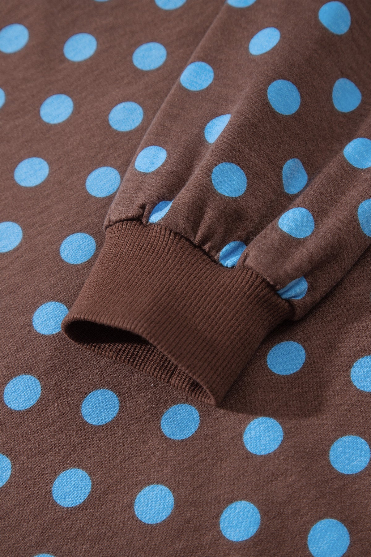Pink Polka Dot Hooded Long Sleeve Top Casual Mini Skort Set