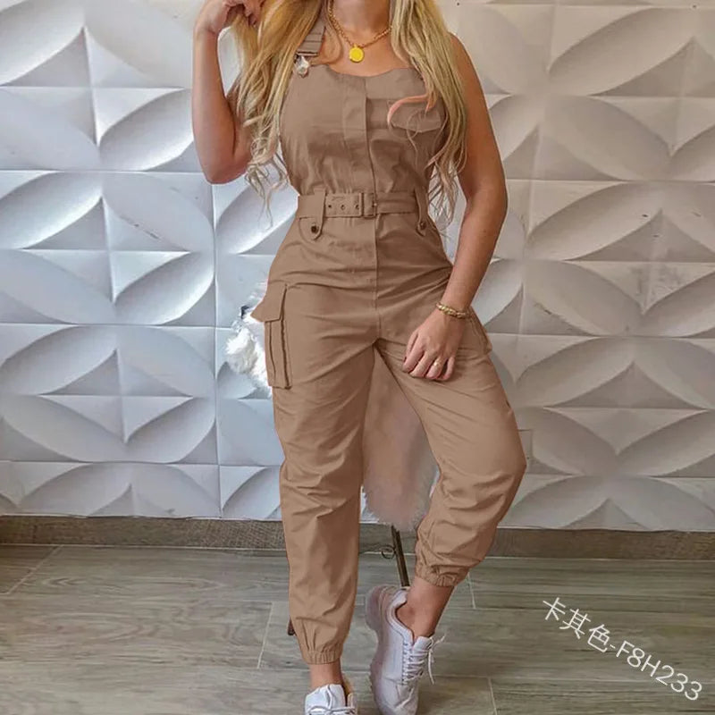 Women Clothing Fashion Summer Bodycon Jumpsuits Pants Girls Clothes One Piece Jumpsuits for Ladies